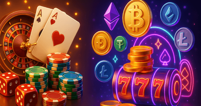 Crypto Casinos vs. Land-Based Casinos: What's the Difference?